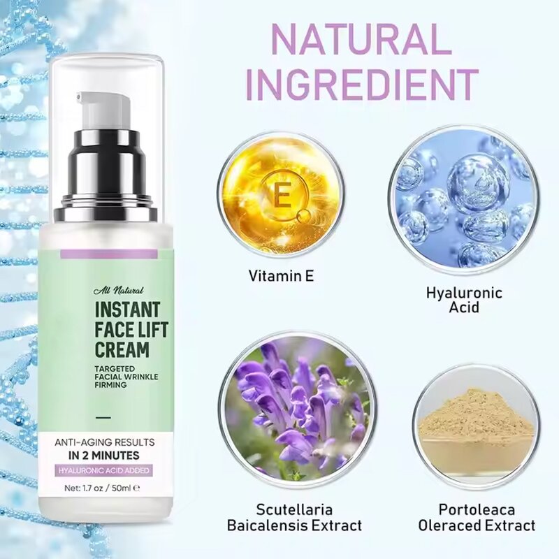 Face Cream Manufacturer - Instant Anti-Aging Temporary Anti-Wrinkle Cleanser for Fine Lines