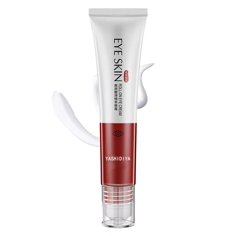 Eye Cream Manufacturer - 24K Gold Peptides Anti-Wrinkle Roll-On with Hyaluronic Acid & OEM