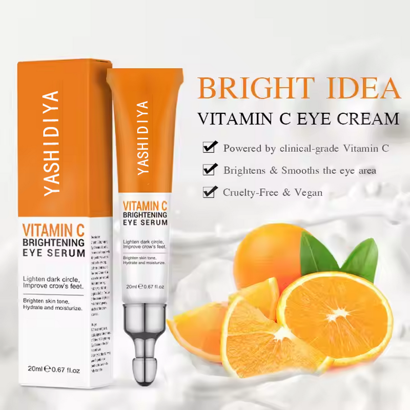 Eye Cream Manufacturer - 24K Gold Peptides with Hyaluronic Acid Vitamin C for Dark Circles