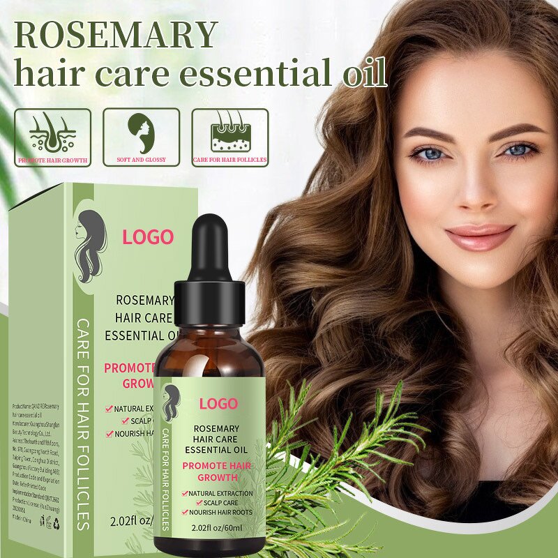 Essential Oil Manufacturer - High Quality Custom Organic Rosemary for Hair Growth Moisturizing Smoothing & OEM ODM Factory