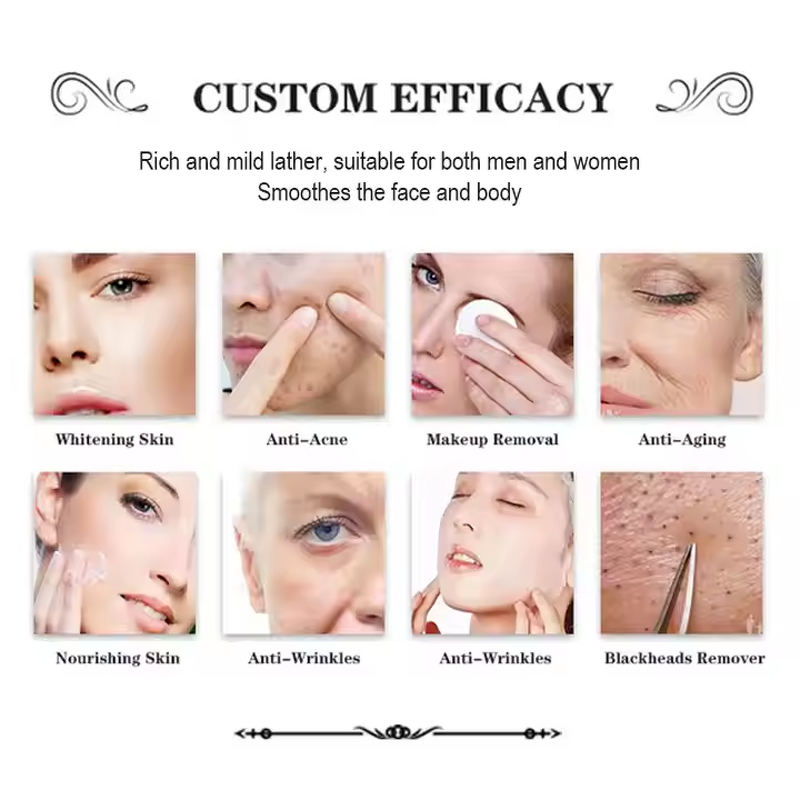 Bar Soap Manufacturer - Organic Papaya Kojic Acid Skin Whitening Anti-Acne Removes Dark Spots for Combination Skin