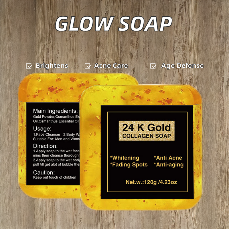 Bar Soap Manufacturer - Handmade Solid Herbal with Turmeric Lemon Kojic Acid for Dark Spot Acne Removal & Snoflack