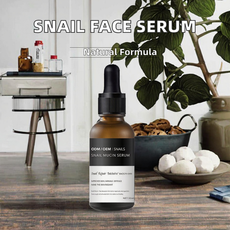 Face Serum Manufacturer - Snail Whitening Anti-Aging with Vitamin C Hyaluronic Acid & Custom Logo