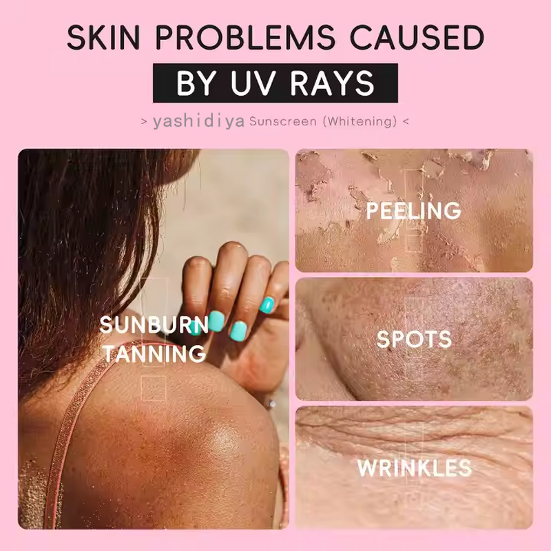 Sunscreen Lotion Manufacturer - UV Protection Physical Refreshing Lightening SPF50 PA+++