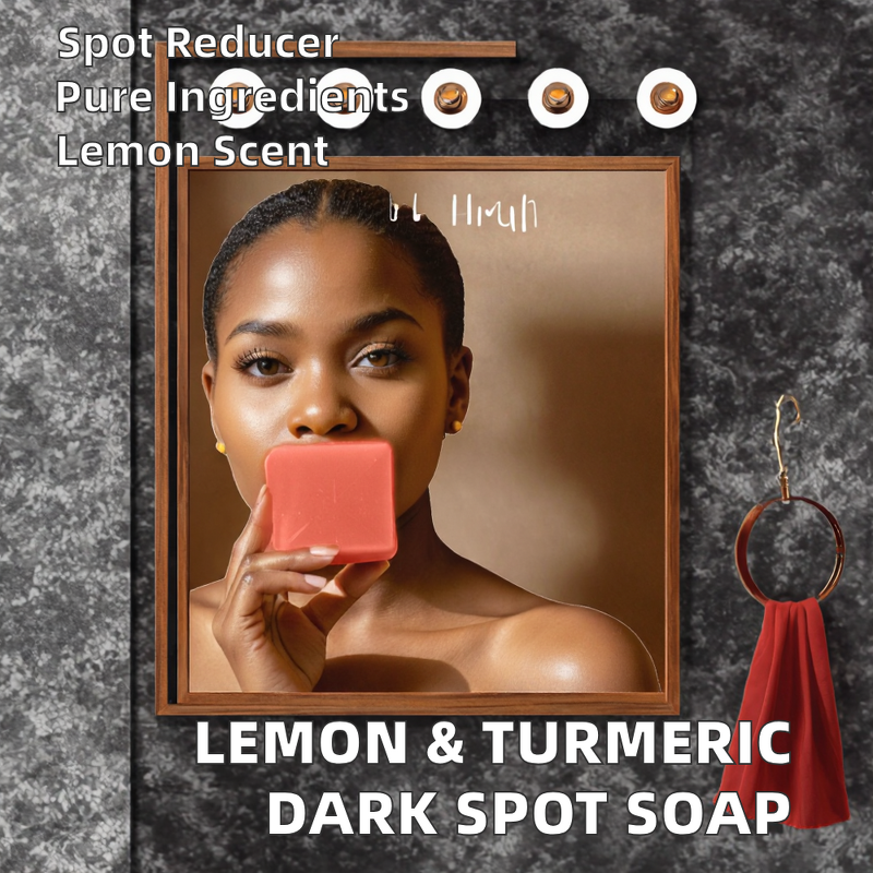 Soap Bars Manufacturer - Lemon Fragrance Kojic Acid with Vitamin C Turmeric for Dark Spot Remover & Hot Bath