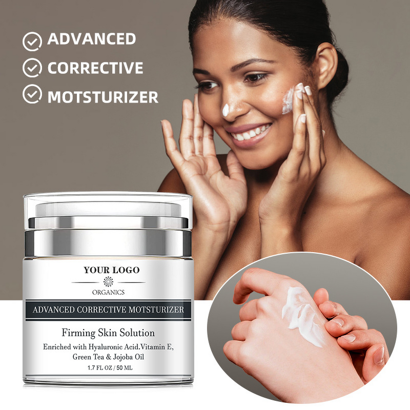 Face Cream Manufacturer - 50ml Anti-Aging with Hyaluronic Acid Vitamin E Retinol Collagen Vegan & Sumax