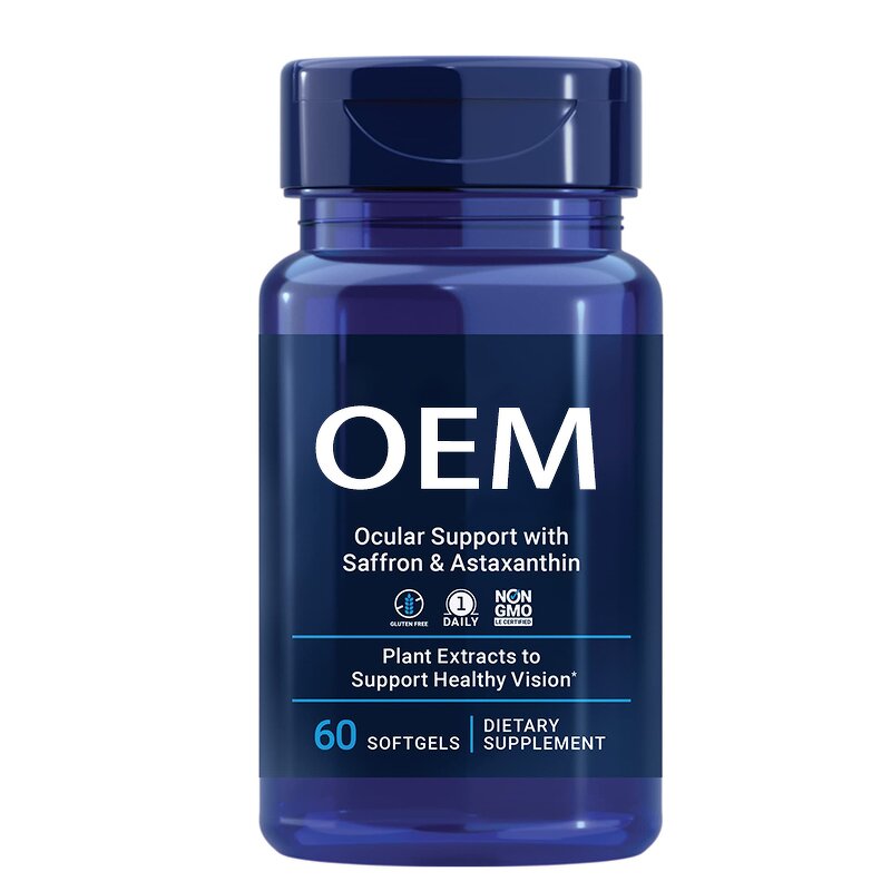 Eye Health Supplement - Saffron Astaxanthin Lutein Meso-Zeaxanthin Ocular Support