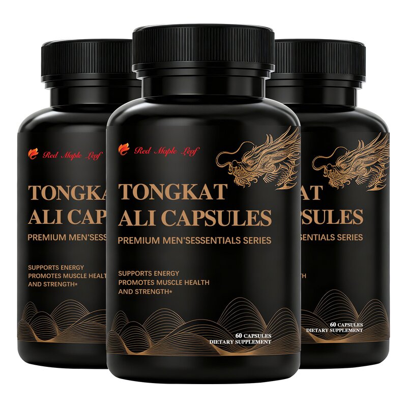 Tongkat Ali Extract Capsules - Organic Blood System Regulation Hard Soft Gel Caps