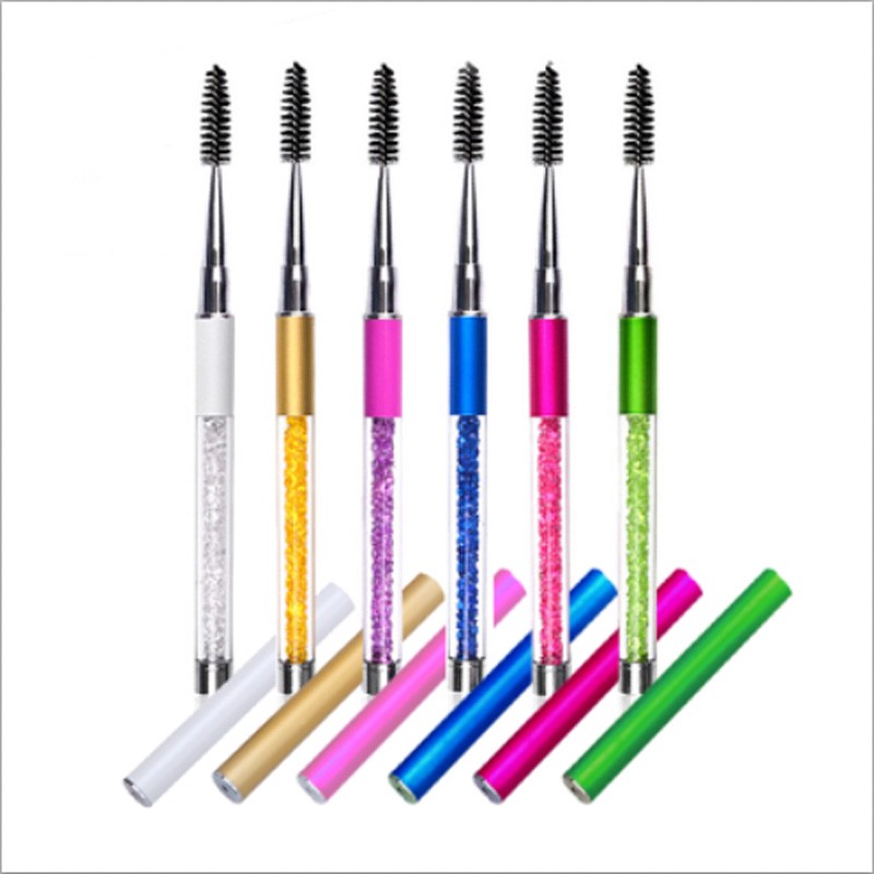 Single Makeup Brush Manufacturer - Portable Glitter Lashes