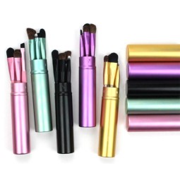 Mini Eye Brush Set Factory - 5pcs Travel Portable Professional