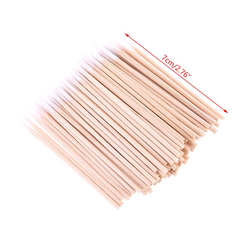 Wooden Cotton Swab Supplier - 100 PCS Cheap Price