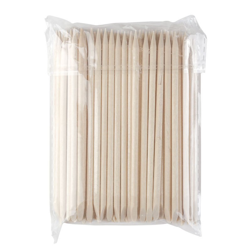 Orange Wood Stick Supplier - Double Sided Cuticle Remover