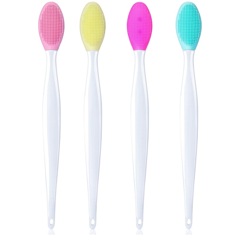 Silicone Lip Brush Factory - 6 Colors Double-sided Scrub