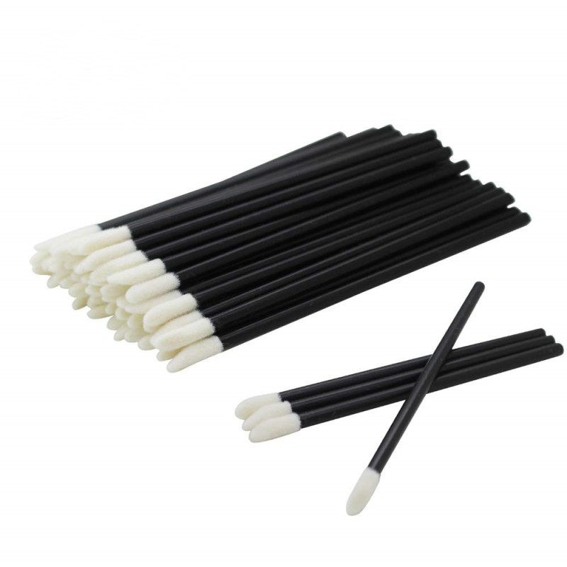 Disposable Lip Brush Manufacturer - 50Pcs Microbrush Applicator