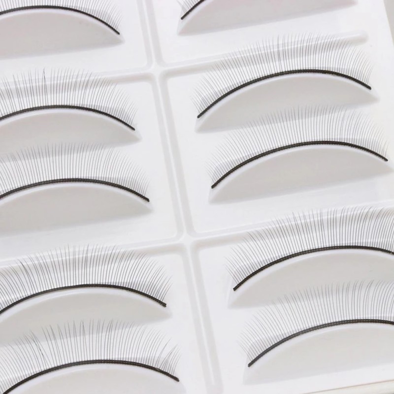 Practice Eyelashes Factory - 10Pairs Training Grafted Lashes