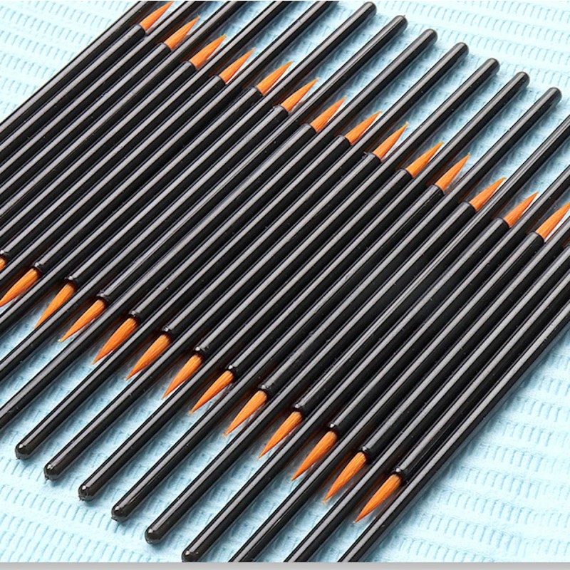 Disposable Eyeliner Brush Supplier - 50Pcs One-Off Liquid