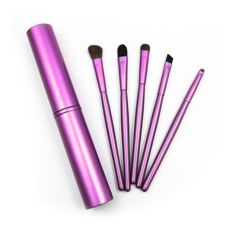 Mini Eye Brush Set Factory - 5pcs Travel Portable Professional