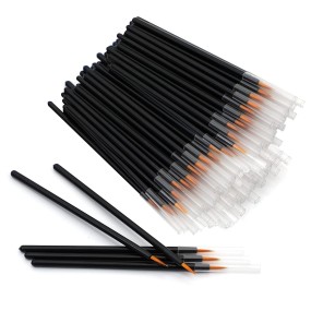 Disposable Eyeliner Brush Supplier - 50Pcs One-Off Liquid