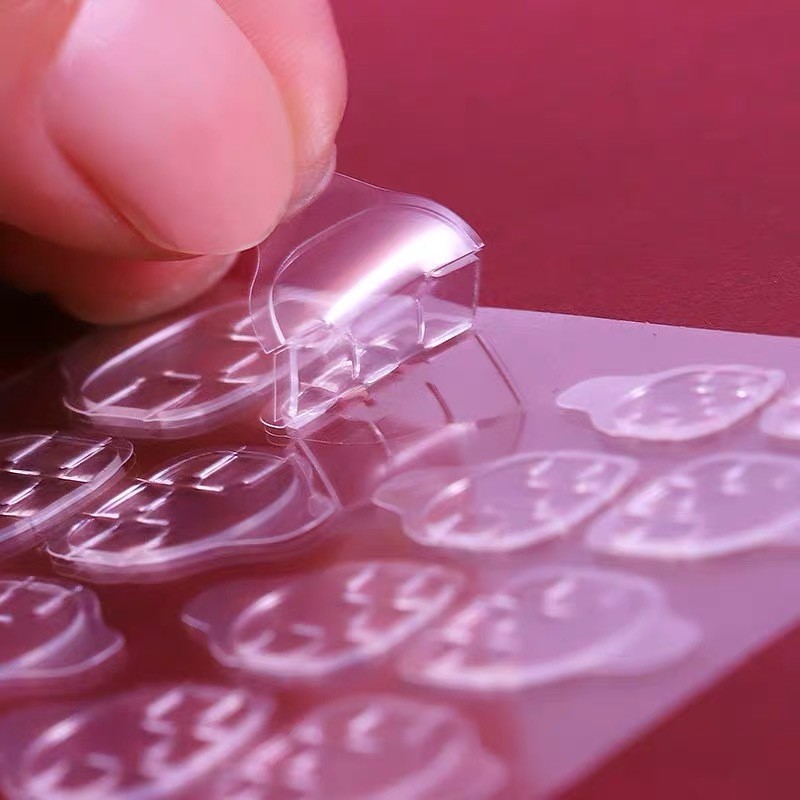 Nail Jelly Tape Factory - 24pcs Double-Sided Adhesive