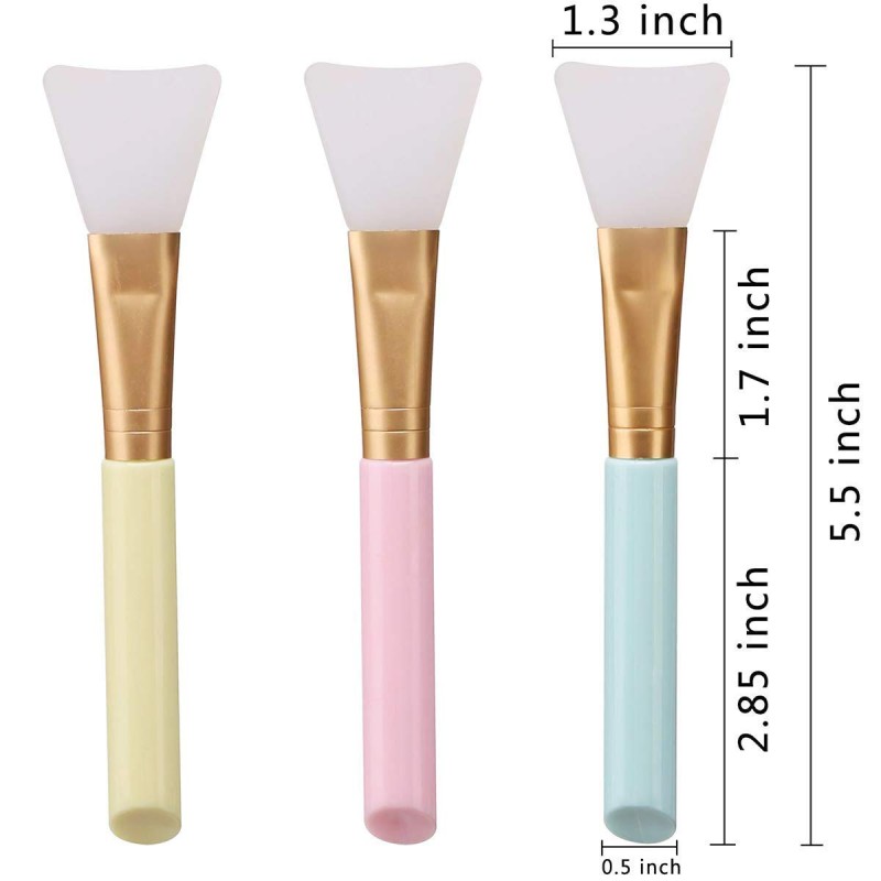 Silicone Mask Brush Supplier - Color Facial Mud Applicator