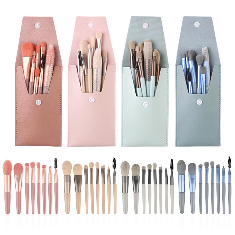 Mini Brush Set Supplier - 8pcs Soft Beginner Travel Kit