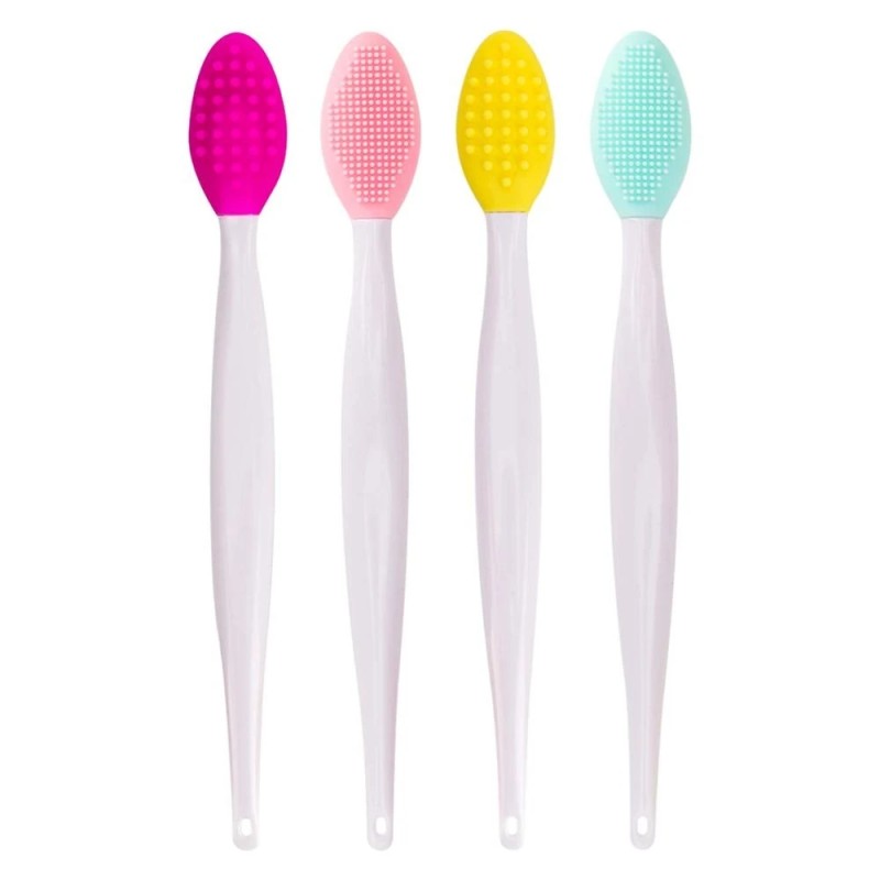 Silicone Lip Brush Supplier - Soft Double-sided Exfoliating