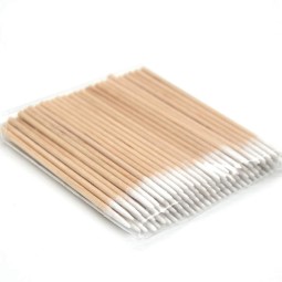 Cotton Buds Factory - 100pcs Wooden Tip Applicator Sticks