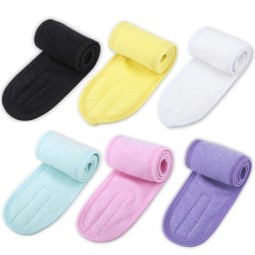 Eyelash Headband Supplier - Spa Face Wrap Terry Cloth