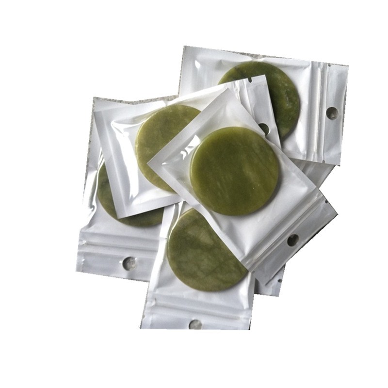 False Eyelashes Pallet Supplier - 5cm Round Jade Stone