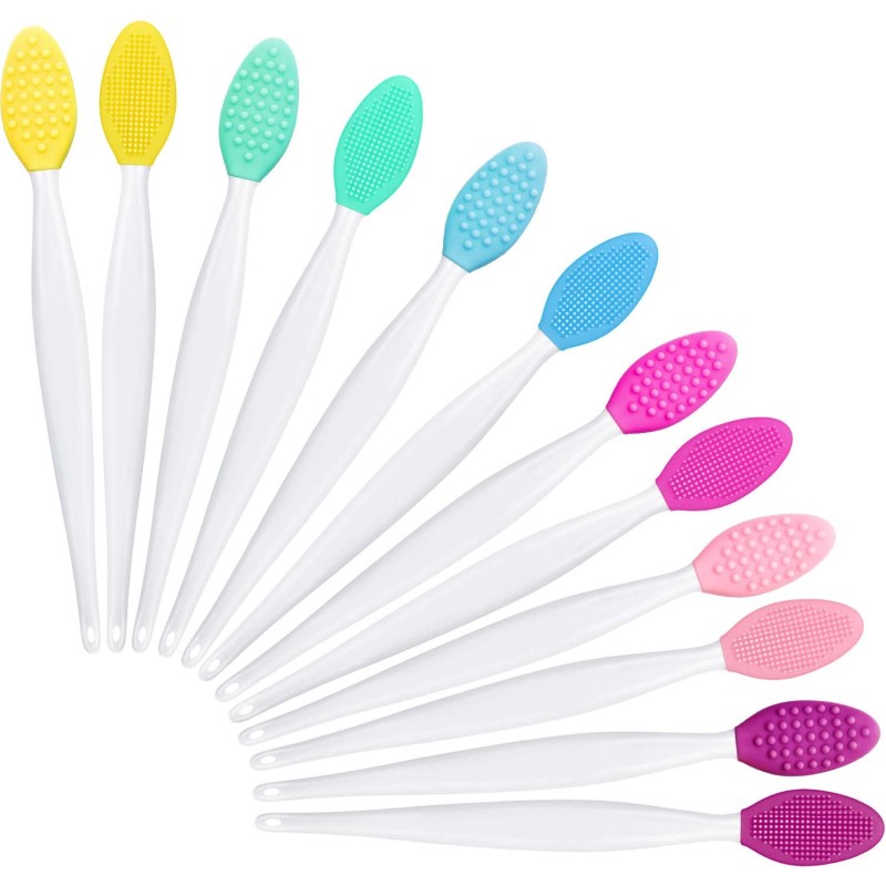 Silicone Lip Brush Supplier - Double-Sided Nose Exfoliator
