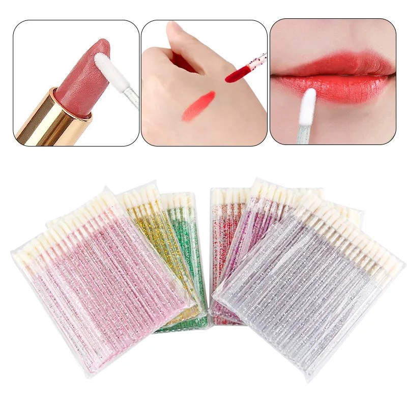 Disposable Lip Brush Factory - 50pcs Individual Lash Removing