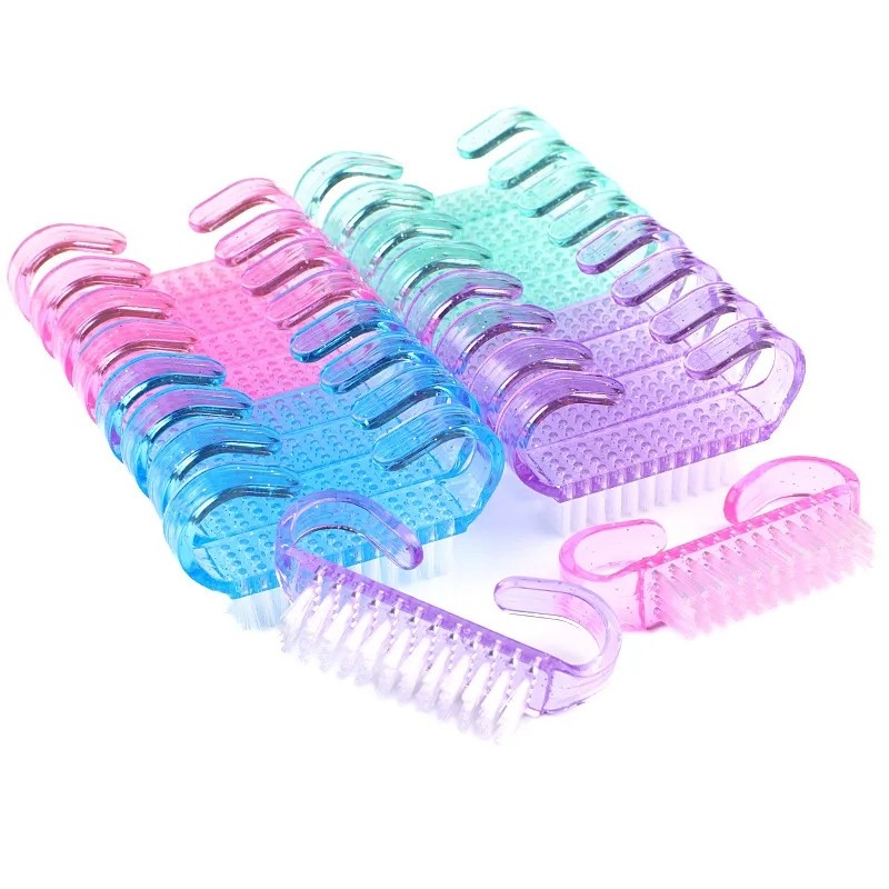Acrylic Nail Brush Supplier - Pink Color Dust Cleaner