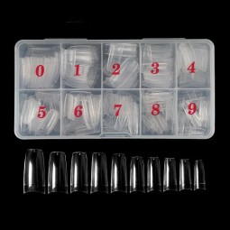 Stiletto Nail Tips Factory - 500Pcs Transpress False