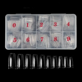 Stiletto Nail Tips Factory - 500Pcs Transpress False