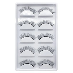 False Eyelashes Set Manufacturer - 5 Pairs Handmade Training
