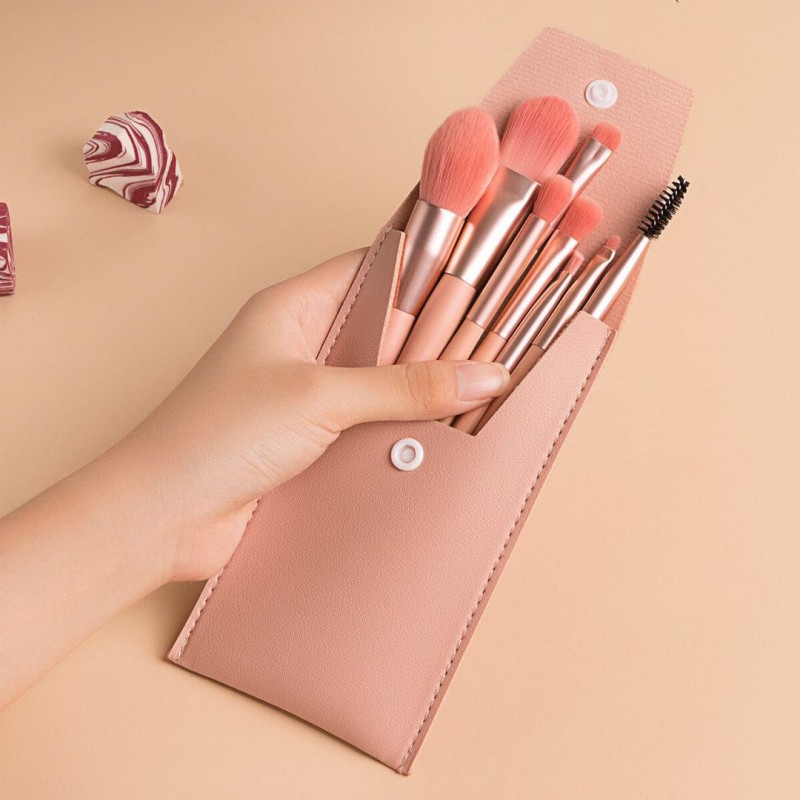 Mini Brush Set Supplier - 8pcs Soft Beginner Travel Kit