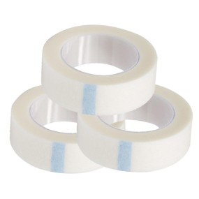Non-woven Eyelash Tape Supplier - White Paper Fabric Tape