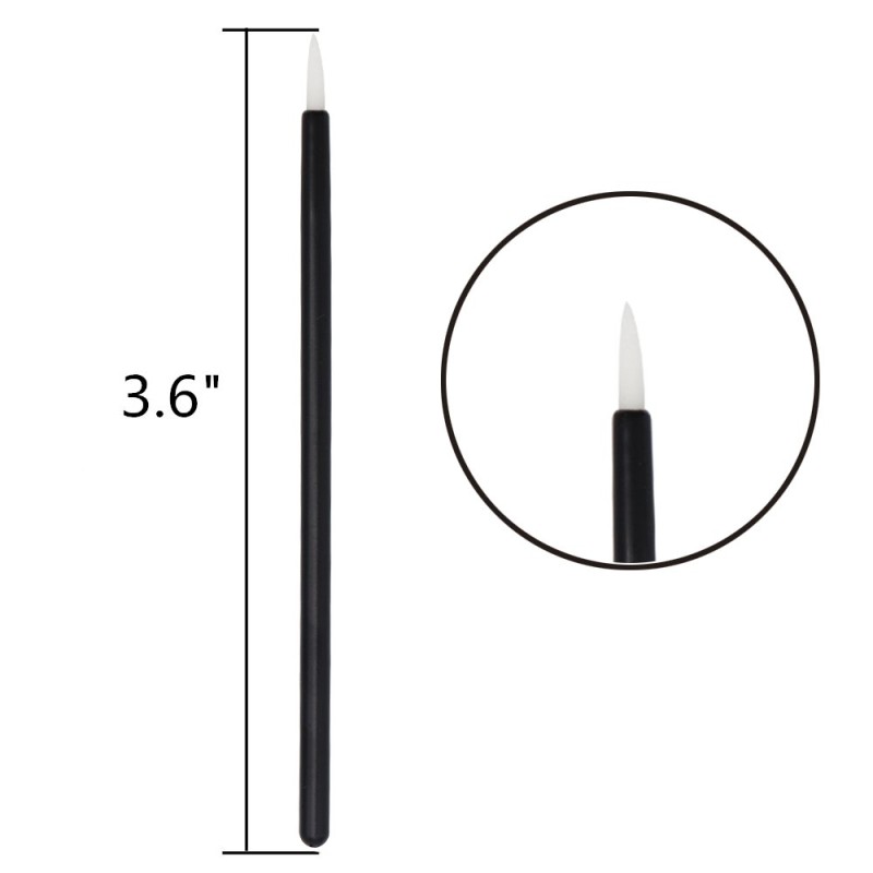 Professional Eyeliner Brush Supplier - 50pcs Fine Nylon Hair