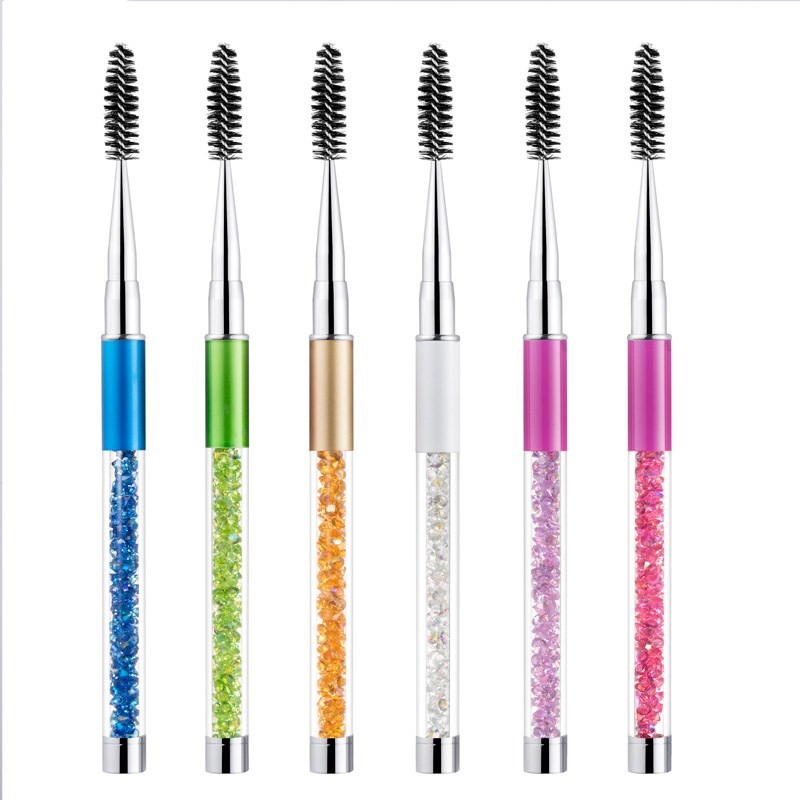 Reusable Lash Brush Supplier - OEM Diamond Disposable Wand