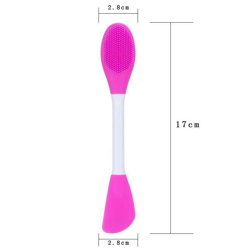Silicone Mask Brush Supplier - 2 in 1 Double-Sided Scrubber