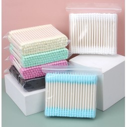 Double Head Swab Factory - 100pcs Paper Handle Cleaning