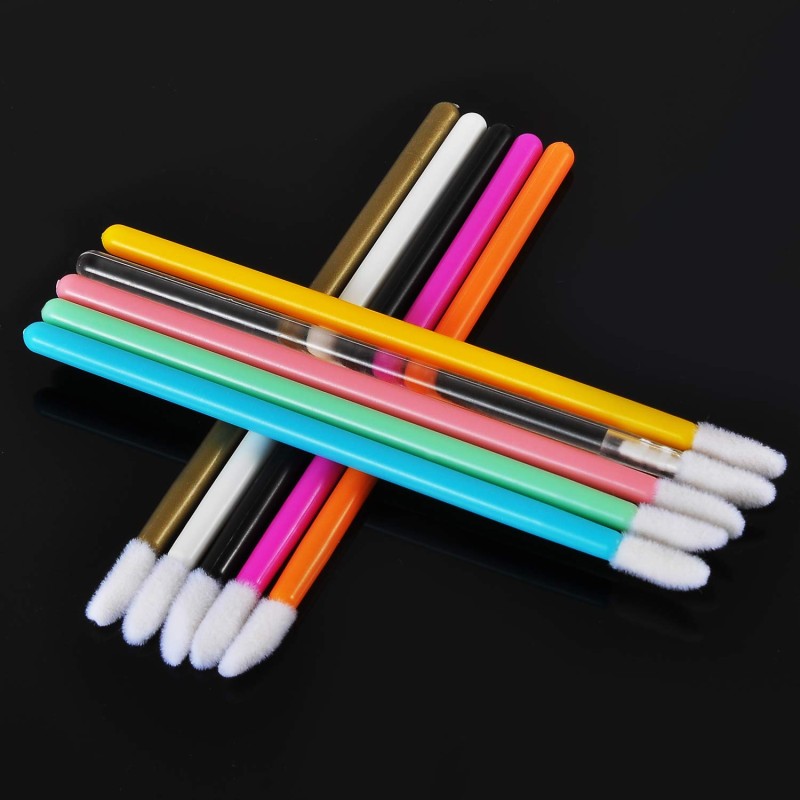 Custom Lip Brush Manufacturer - Multicolor Applicator Wands
