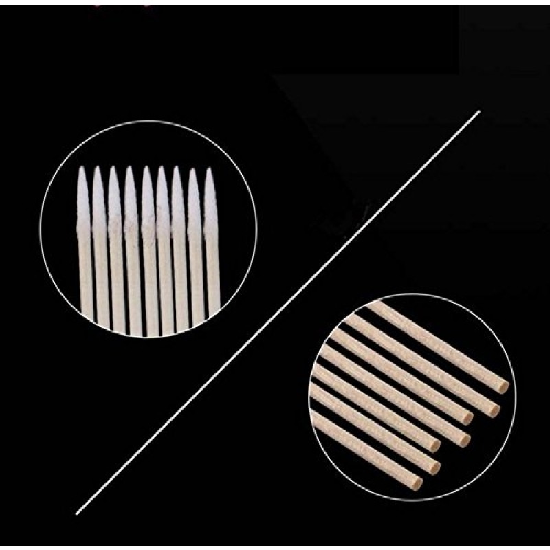 Nail Cotton Swab Manufacturer - 100pcs Wood Clean Sticks