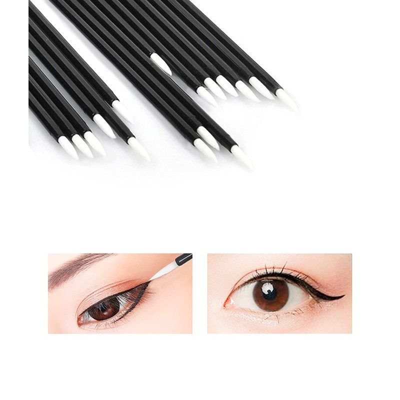 Disposable Eyeliner Brush Supplier - 50Pcs One-Off Liquid