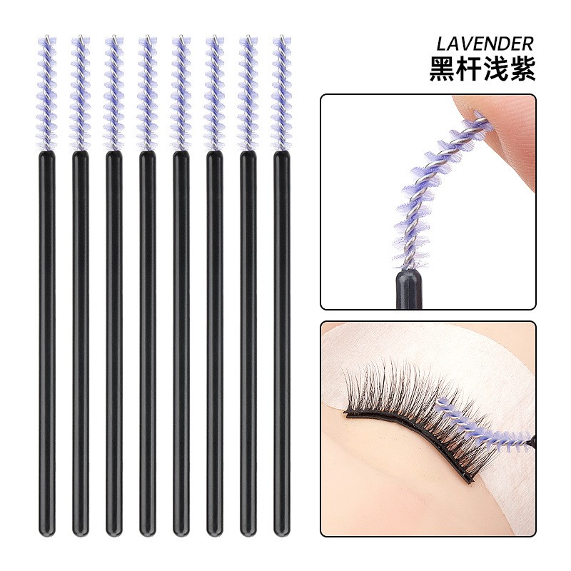 Eyelash Brushes Factory - 50pcs Spiral Curl Applicator