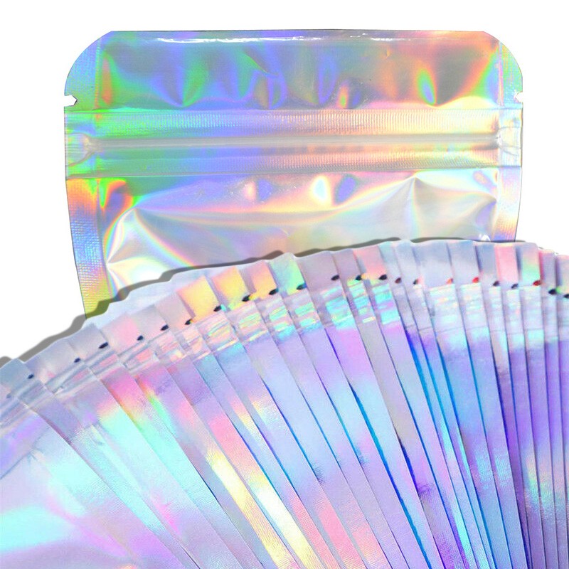 Zipper Bags Factory - Iridescent Holographic Storage Bag