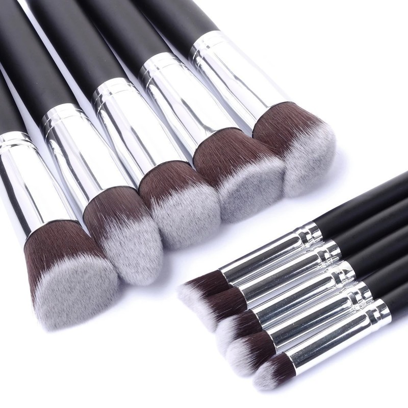 Makeup Brushes Set Supplier - 10 PCS Synthetic Hair Mini