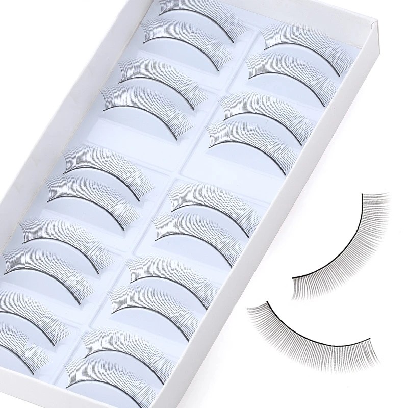 False Eyelashes Set Supplier - 10 Pairs Handmade Teaching