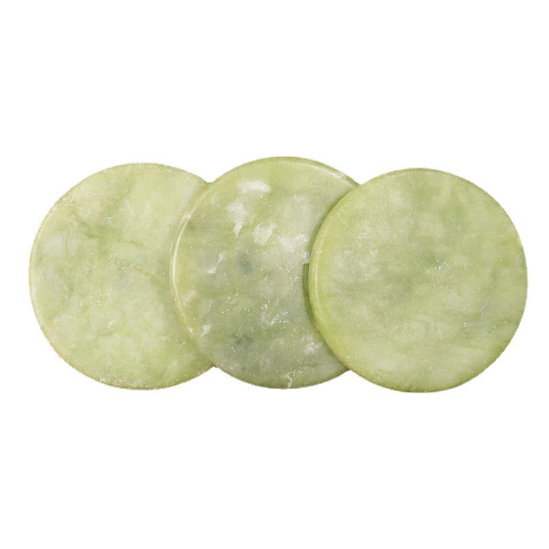 False Eyelashes Pallet Supplier - 5cm Round Jade Stone