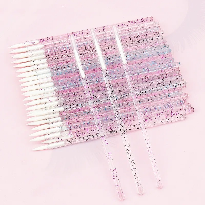 Eye Shadow Brush Factory - 50PCS Crystal Wand Applicator